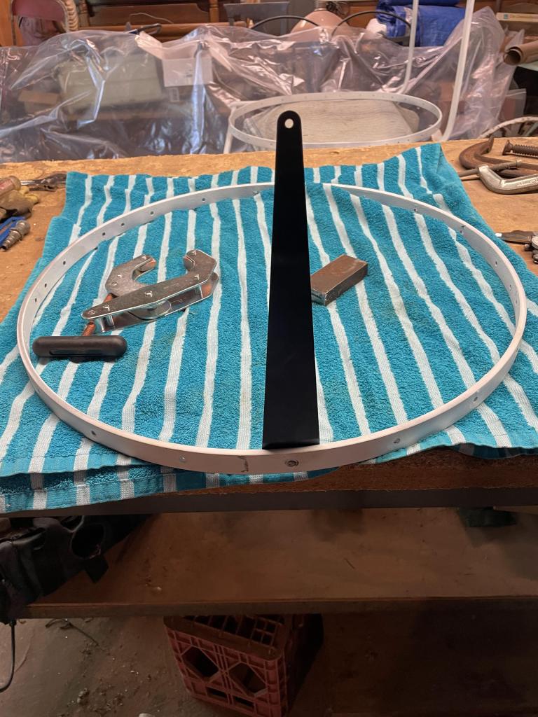 Francois Carre chair restoration