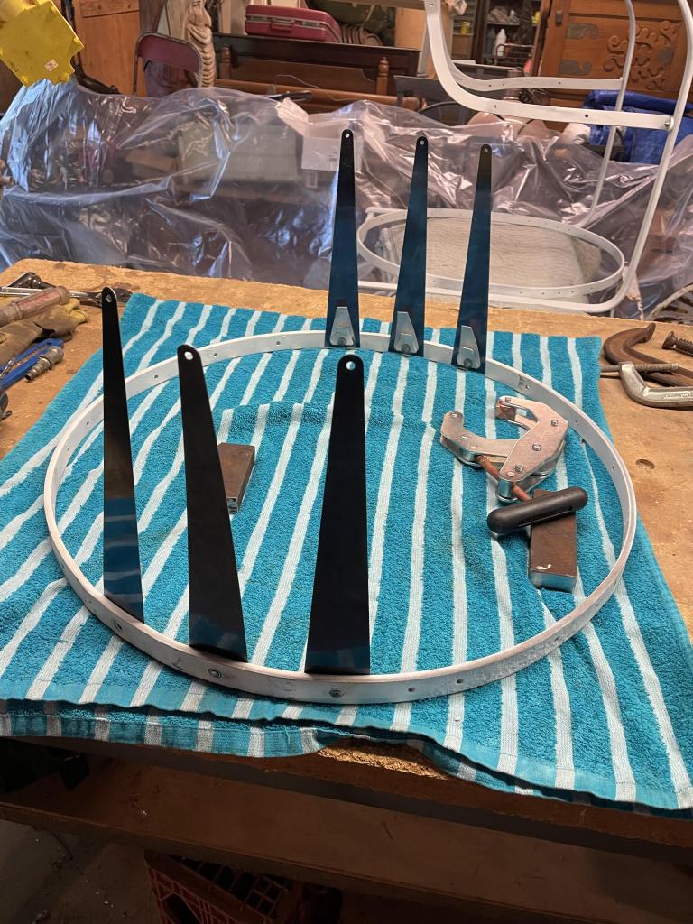 Francois Carre chair restoration