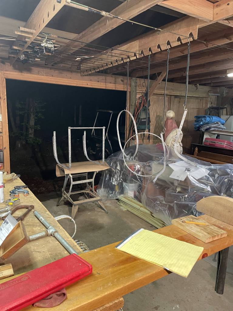 Francois Carre chair restoration