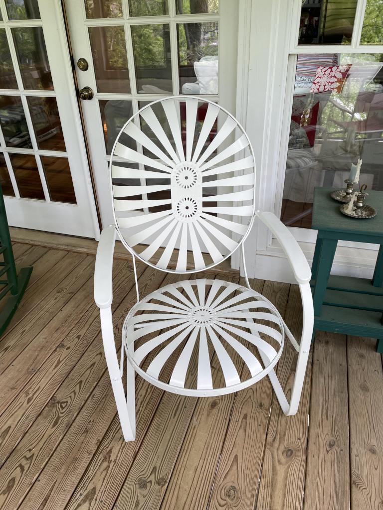 Francois Carre chair restoration