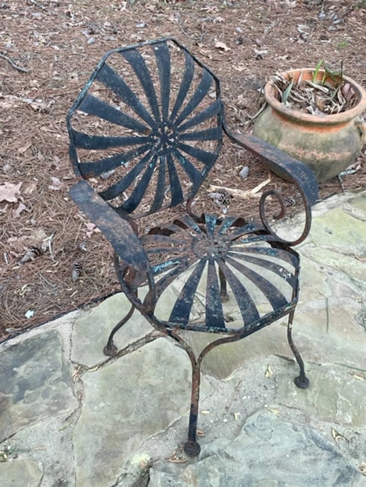 Francois Carre Armchair (Black)