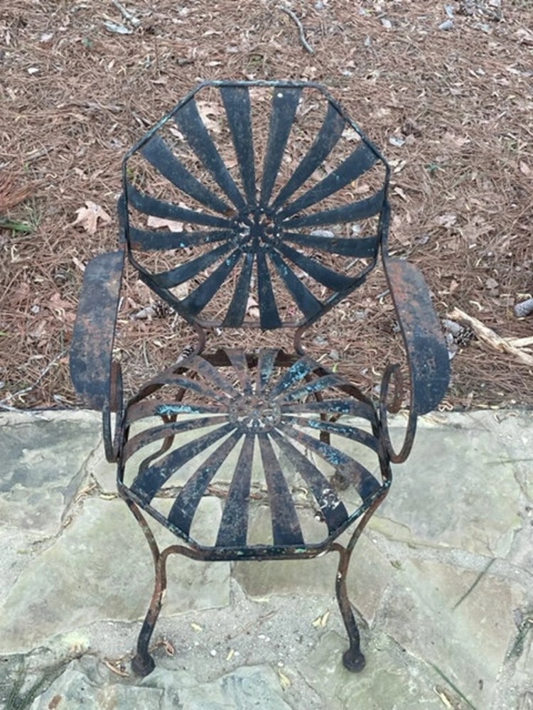 Francois Carre Armchair (Black)