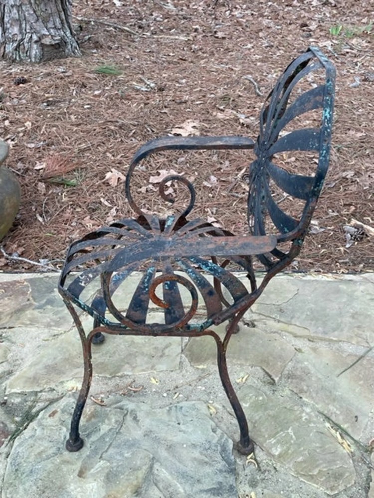 Francois Carre Armchair (Black)