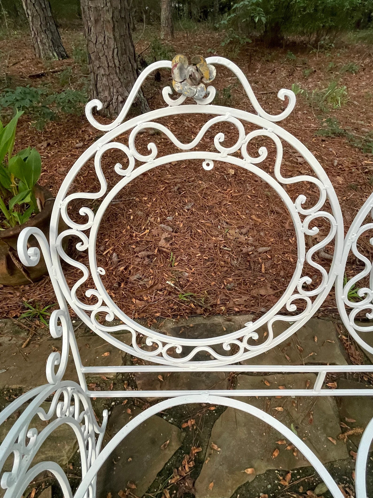 19th Century Wrought Iron French Setee – Set of 2