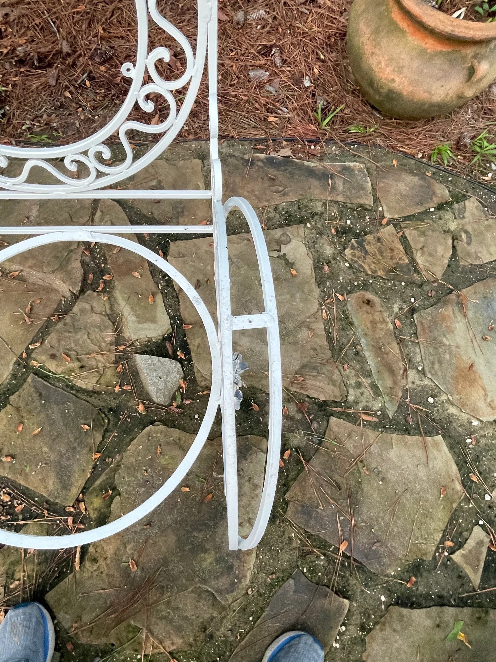 19th Century Wrought Iron French Setee – Set of 2