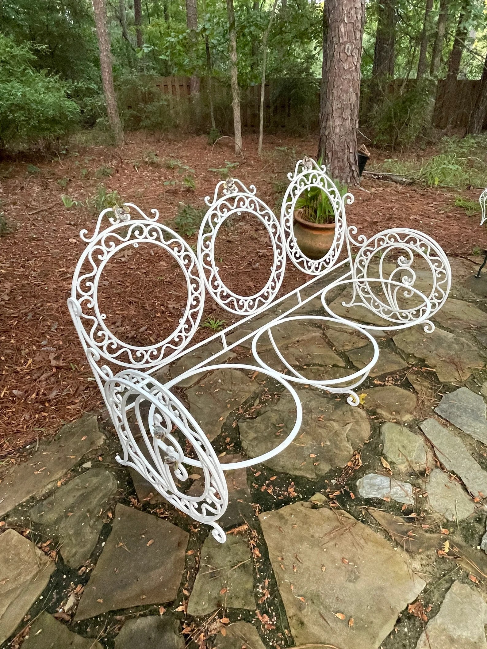 19th Century Wrought Iron French Setee – Set of 2