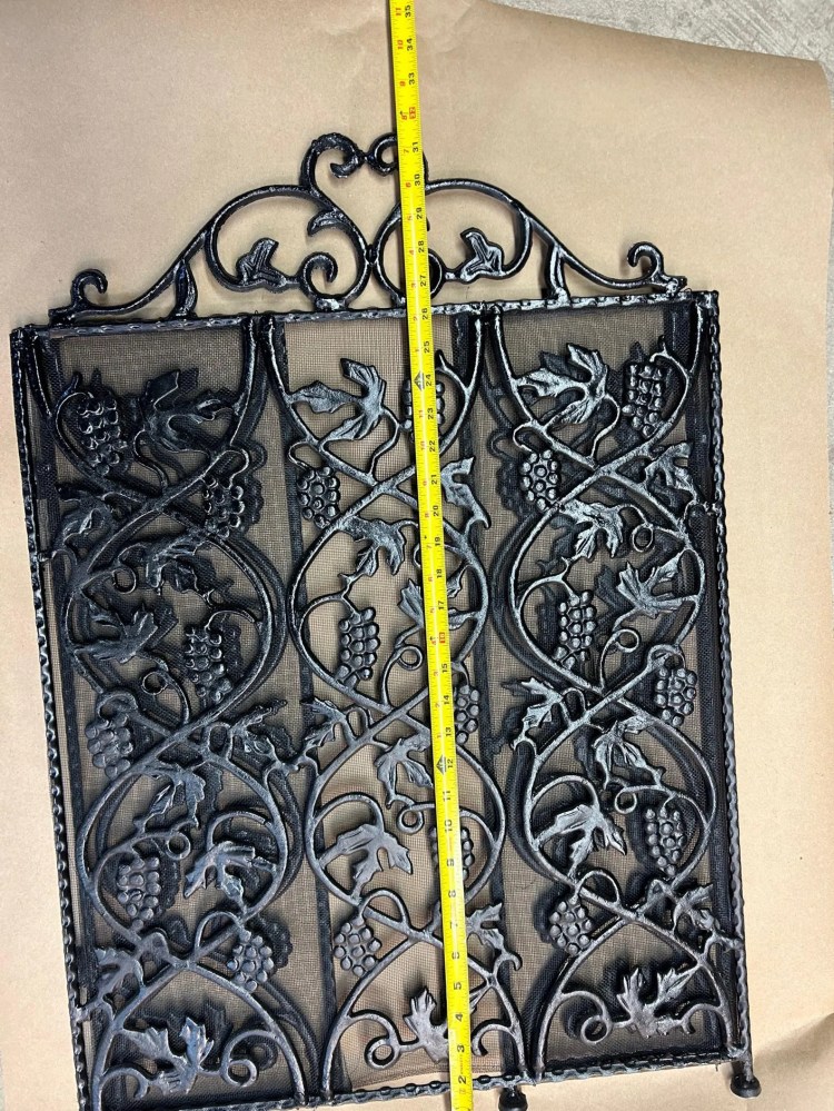 Vintage Fireplace Screen