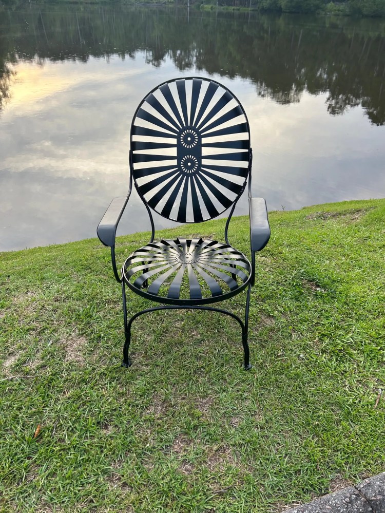 Francois Carre Lounger (Black)